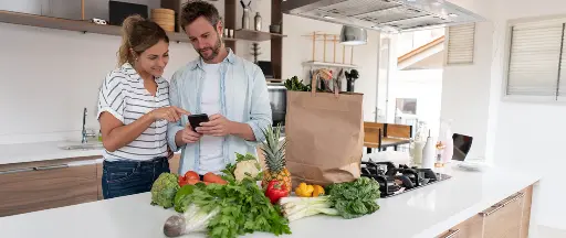 link to blog post Fire Up Your Savings Game: Saving Money at the Grocery Store